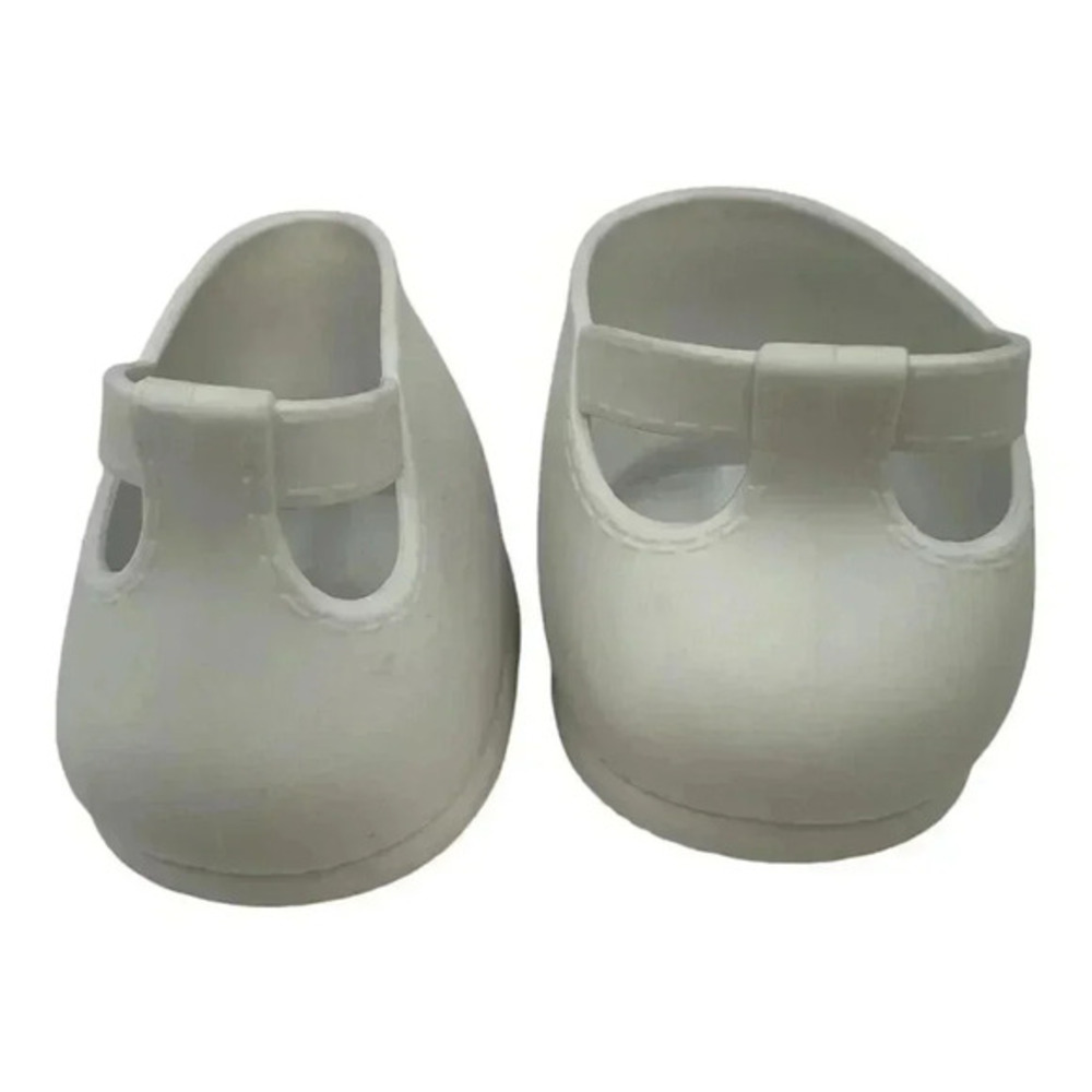 Vintage‎ Cabbage Patch Kids Doll Shoes - White - Used in Good Condition - Picture 10 of 13